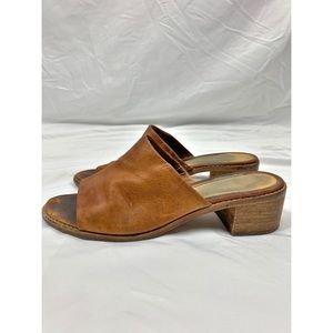 Frye slip on Heels